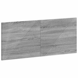 vidaXL Testiera Da Muro Haarlem Sonoma Grigio Legno Ingegnerizzato Vidaxl