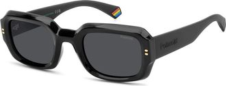 Polaroid Stijlvolle Zonnebril Zwart Montuur - unisex - Zonnebrillen - Zwart - 51 MM - Accessoires
