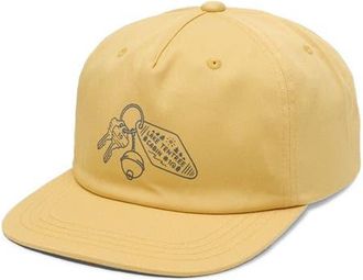 tentree Lake Getaway Apex Hat in Dusk Yellow/Graphite at Nordstrom