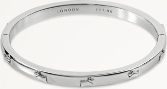Radley London Silver Etched Bangle Cuba Street AW25 Radley London