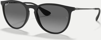 Ray-Ban Erika - Occhiali da sole polarizzati phantos neri con lenti grigie-Nero
