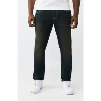 True Religion Geno Flap Pocket Slim Jeans in Dark Eclipse at Nordstrom Rack, Size 29