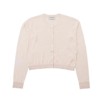 Officine G&eacute;n&eacute;rale Moane Cardigan - female - Officine G&eacute;n&eacute;rale - Cardigans - White - M - Knitwear