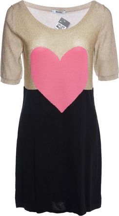 Moschino 2024 knitted dress - Black