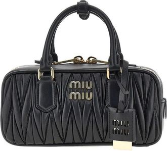 Miu Miu Matelass&eacute; nappa leather small Arcadie bag Woman One Size