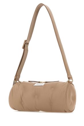 Maison Margiela Womens Powder Pink Nappa Leather Glam Slam Crossbody Bag Biche Borse A Tracolla