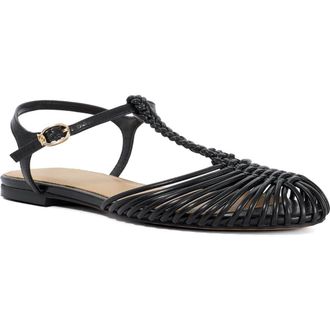 Dune London Harmoni Ankle Strap Sandal in Black at Nordstrom, Size 6.5Us