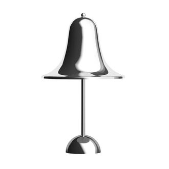 VERPAN Pantop Portable LED-Akkuleuchte, &Oslash; 18 x 30 cm, chrom