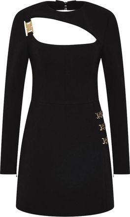 Rebecca Vallance Abito corto con dettaglio cut-out - Nero