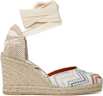 Missoni Sandali Carina con zeppa - Toni neutri