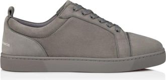 Christian Louboutin Slippers - Heren - Sneakers - Grijs - 44 1/2 EU - Schoenen