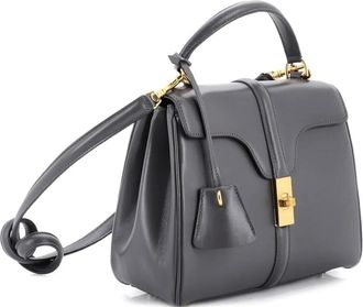 Celine 16 Top Handle Bag Smooth Calfskin Small satchel - Grijs