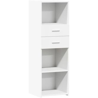 vidaXL Highboard White 40x42.5x124 cm Engineered Wood Vidaxl