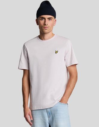 Lyle & Scott Lyle And Scott Mens Cotton Crew Neck T-Shirt - Pink - Size: 36