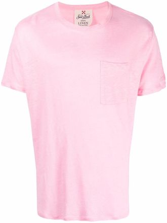 MC2 Saint Barth T-shirt con taschino - Rosa