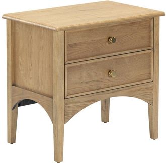 Safavieh Couture Talia 2-Drawer Wood Nightstand