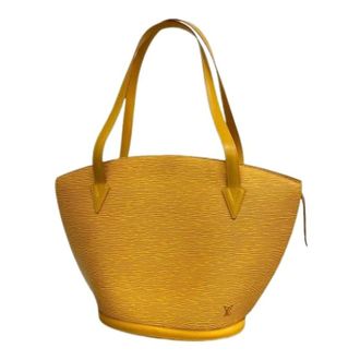 Louis Vuitton Pre-owned Shoulder Bags, female, Yellow, Size: ONE SIZE Pre-owned Vintage Shoulder Bag