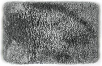Spirella Spirella - Colecci&oacute;n Fino, Alfombrilla De Ba&ntilde;o, 100% Poli&eacute;ster Y Microfibra, Gris - Gris