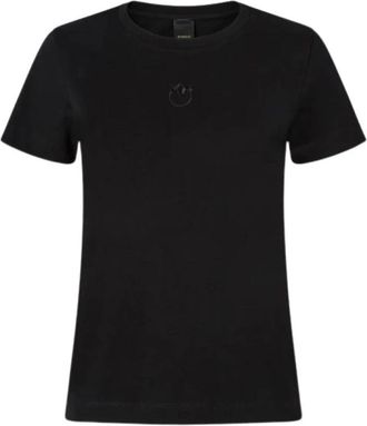Pinko Pinko, Dames, Tops, Zwart, Maat: XS Katoen
