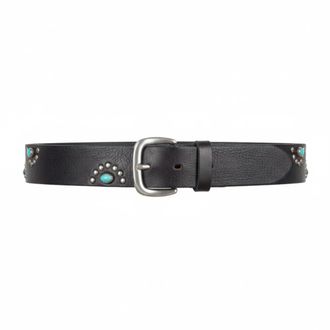 Alberto Luti Heren, Accessoires, Blauw, Maat: 115 CM Leer