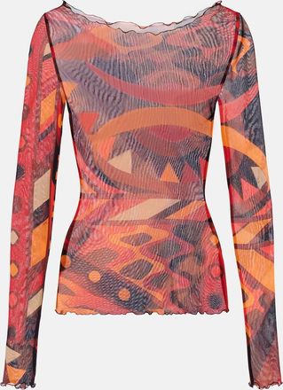 Pucci Crop top Vivara de tul