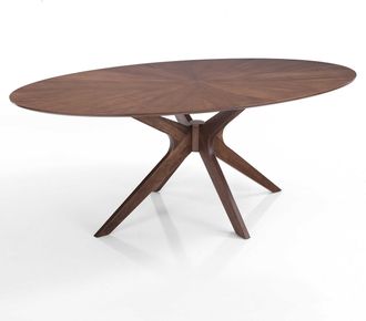 Oresteluchetta Mesa Efecto Madera Acabado Nogal Cm. Al.75 X P.110 X L.190