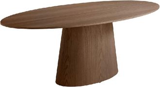 Angel Cerdá Ovaler Design Esstisch Georgias 220 x 110 cm - Nussbaum