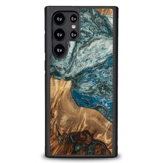 OEM Funda &Uacute;nica Bewood Para Samsung Galaxy S22 Ultra - Planetas - Tierra