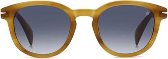 David Beckham Sunglasses Db 1198/S B4 L08 Yellow/Blue Gradient Men