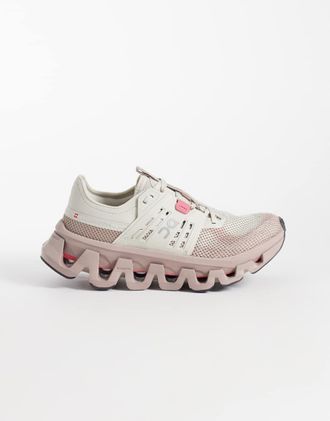On Cloudswift Amp sneakers da corsa in marrone chiaro e stone-Neutro