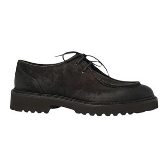 Doucal's Derby Veterschoen - Heren - Veterschoenen - Bruin - 45 EU - Leer - Schoenen