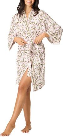 PJ Salvage Deja Vu Dreams Robe in Ivory Multi at Nordstrom, Size X-Small