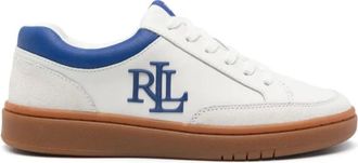 Ralph Lauren Sneakers basse stringate Hailey 6 - - Shoes - Donna - Bianco - 38 EU