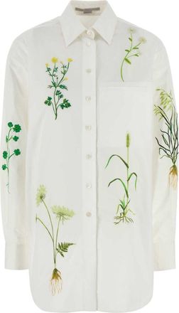 Stella McCartney Camicia con stampa - Bianco