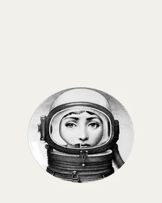 Fornasetti Tema E Variazioni n. 181 Astronaut Wall Plate