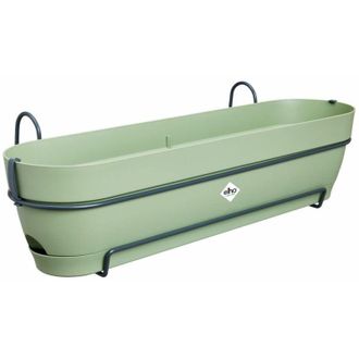 ELHO Maceta Moderne Verde Pl&aacute;stico Reciclado 70x17,7 Cm