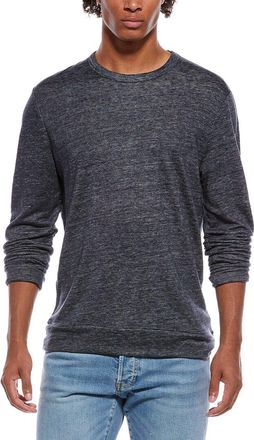 Onia Terry Linen-Blend Crewneck Sweatshirt