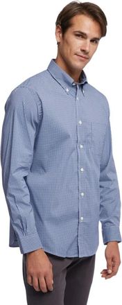 Brooks Brothers Regent Regular-fit Sport Overhemd - Heren - Zakelijke Overhemden - Blauw - S - Katoen - Overhemden