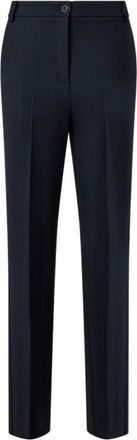 Pinko Pinko, Broeken, Dames, Blauw, M, Rechte broek