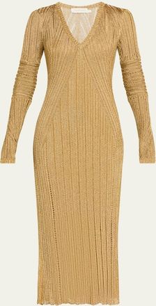 Zimmermann Rebellion Metallic Maxi Dress