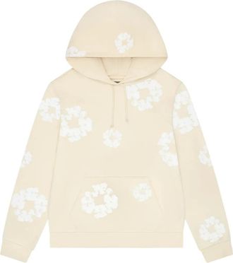 Denim Tears Felpa Cotton Wreath con cappuccio - Toni neutri