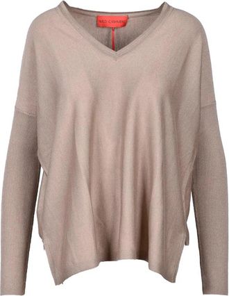 Wild Cashmere Silk and Cashmere Sweater - Taupe