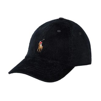Polo Ralph Lauren Zwarte katoenen pet van Polo Ralph Lauren - Heren - Petten - Zwart - ONE Size - Katoen - Accessoires