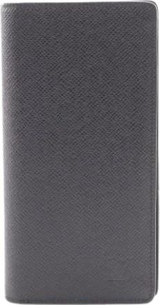 Louis Vuitton Pre-owned Long wallet (bi-fold) - Heren - Vintage Accessoires - Zwart - ONE Size - Leer - Vintage