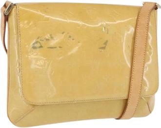 Louis Vuitton Pre-owned Vintage Schoudertas - Dames - Vintage Schoudertas - Beige - ONE Size - Leer - Vintage