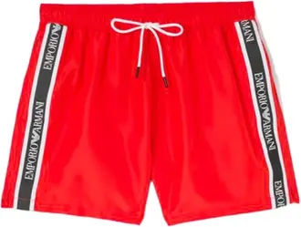 Emporio Armani Eagle Line Zwemkleding - Heren - Strandmode - Rood - S - Badmode