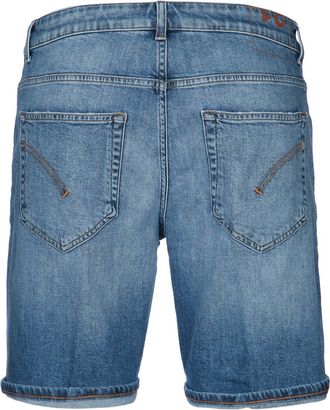 Dondup Mens Bermuda Derick Blue Co Gots Ea Short