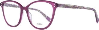 Furla Cat Eye Demo Bril - Dames - Brillen - Paars - ONE Size - Accessoires
