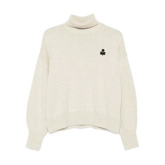 Isabel Marant Dames, Truien, Grijs, Maat: M Katoen