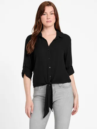 Guess Jackson Twill Tie Shirt